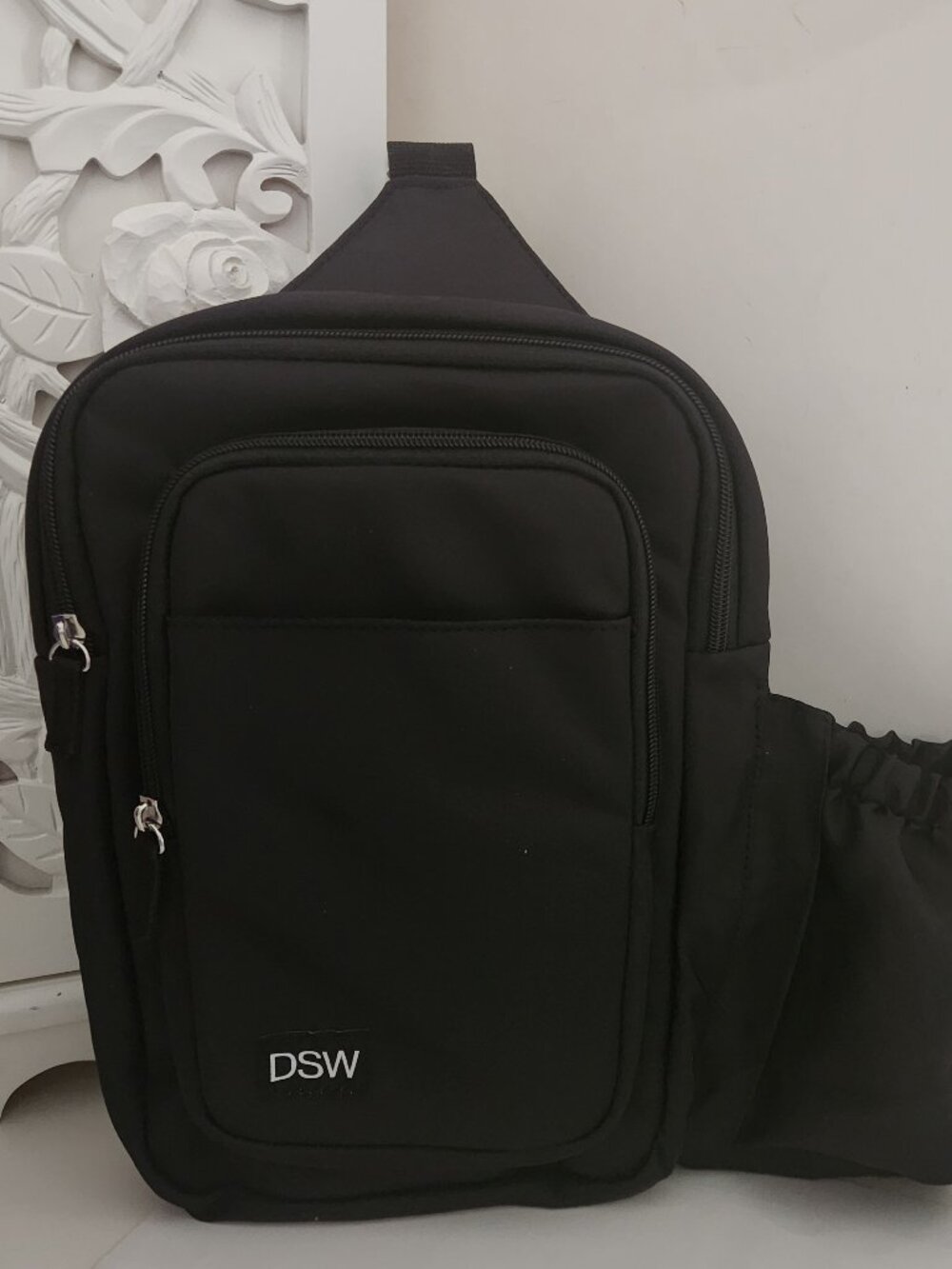 Sling Bag with Hidden Bottle Holder